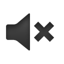 Mute icon