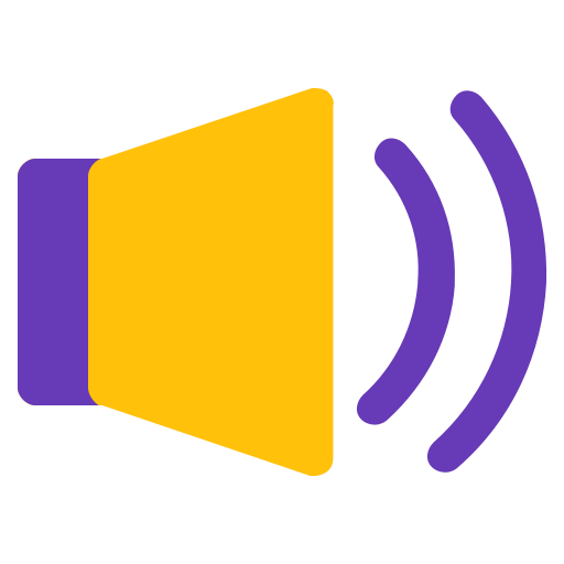 Audio, multimedia, music, on, sound, speaker, ui icon