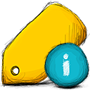 Tag, info icon