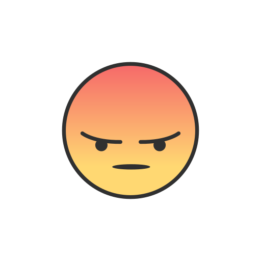 Angry emoji, emoji, angry icon