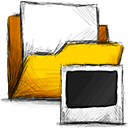 Folder, photo icon