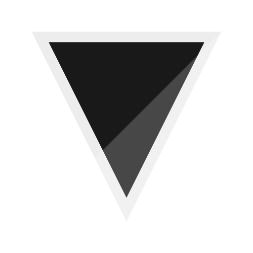 Arrow, down, film, movie, multimedia, navigation icon