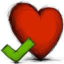 Favourite, accept icon