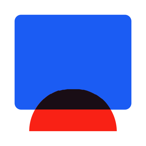System, computer, desktop, monitor, technology, screen icon