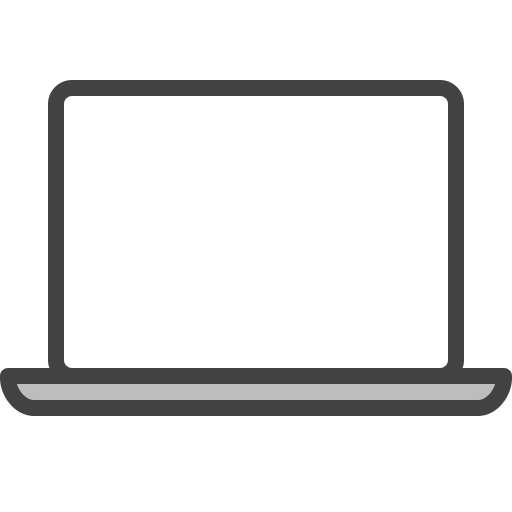 Computer, laptop icon