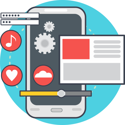 Code, computer, creative, html, process, technology, web development icon