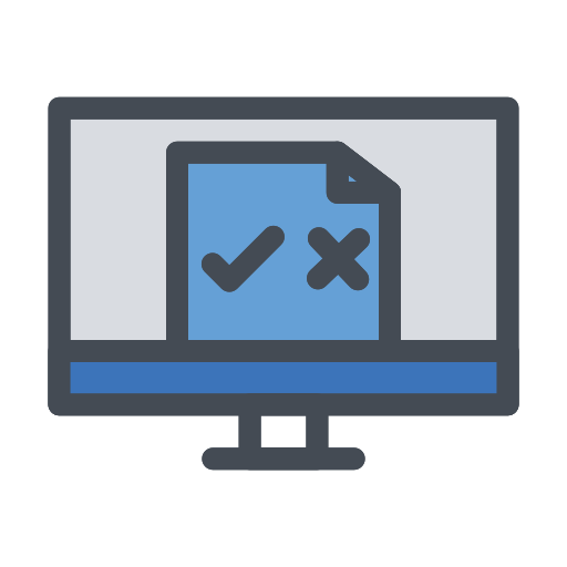 Computer, rate, rating, survey icon