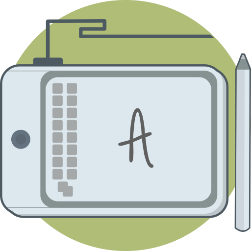 Computer, drawing pad, prototyping, tools icon