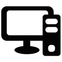 Screen, computer icon