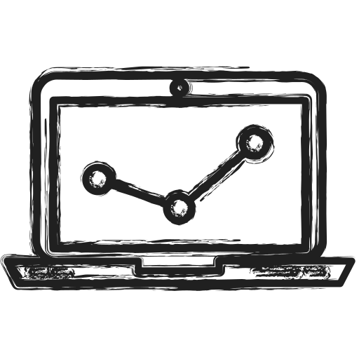Business, computer, diagram, graph icon