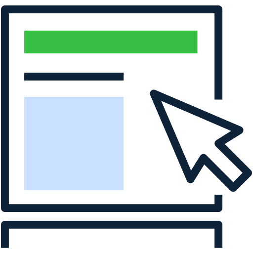 Desktop, computer, monitor, device, internet, screen, network icon