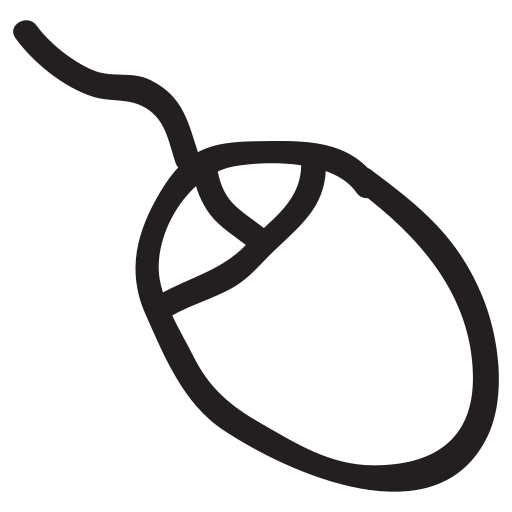 Arrow, click, computer, cursor, hardware, input, mouse icon