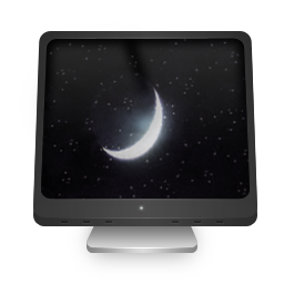 Computer, sleeping icon