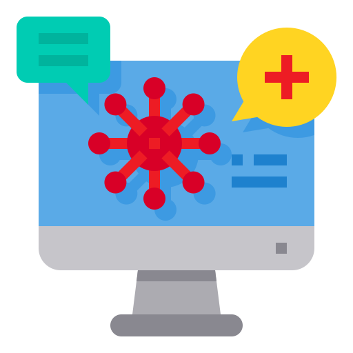 Article, blog, computer, education, health, knowledge icon