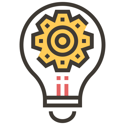 Ai, artificial intelligence, electronics, light bulb, robotics, science fiction, technology icon