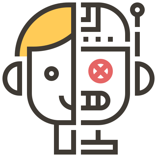 Ai, artificial intelligence, automaton, brain, electronics, robotics, technology icon