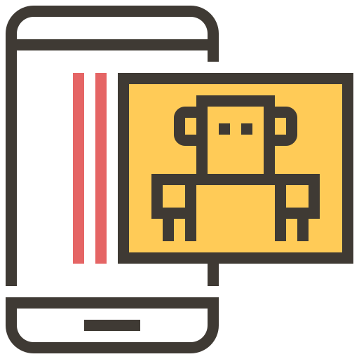 Ai, artificial intelligence, brain, electronics, robotics, smartphone, technology icon