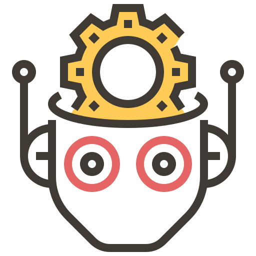 Ai, artificial intelligence, automaton, brain, electronics, robotics, technology icon