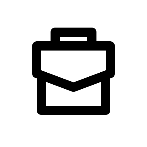 Briefcase, communication, computer, home, internet, laptop, work icon