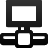 Computer, network, online icon