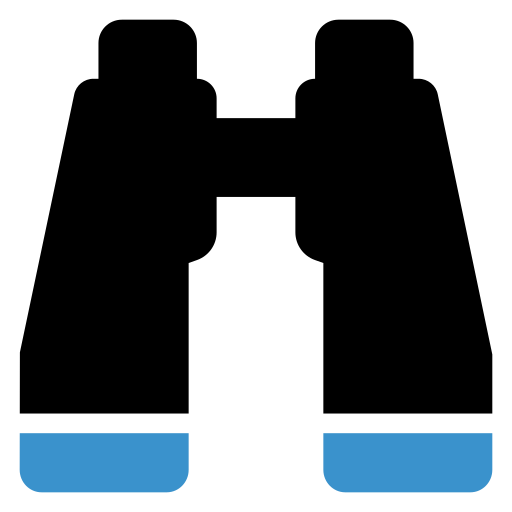 Binocular, search, spyglass, view icon