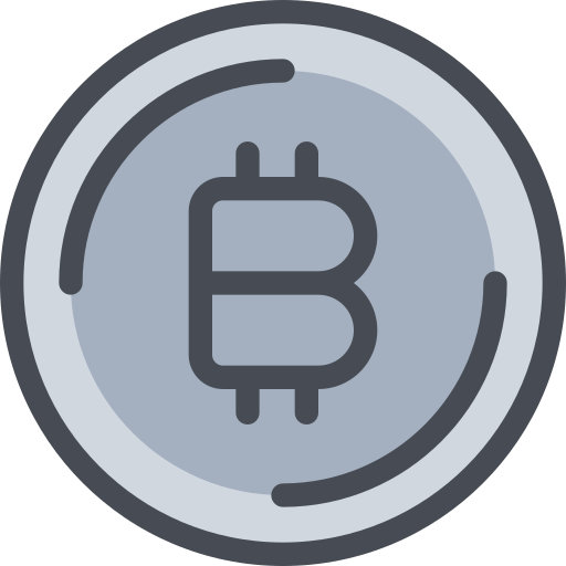 Bank, bitcoin, coin, money icon