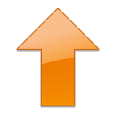 Arrow, up icon