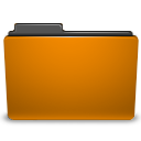 Folder, orange icon
