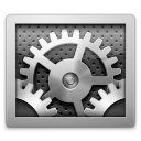 Control panel, settings, system icon