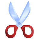 Cut, edit, scissors icon