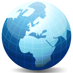 Globe, earth icon