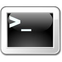Gksu, root, terminal icon