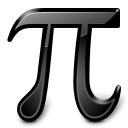Preferences, kcalc, constants, pi icon