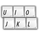 Desktop, keyboard, preferences icon