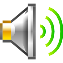 Audio, volume, high icon