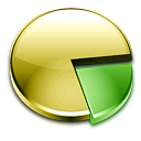 Chart, graph, pie, statistics icon