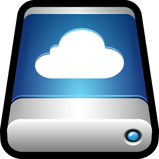Cloud, drive, external, icloud, storage, data icon