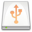 Drive, media, removable, usb icon