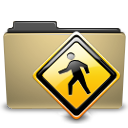 Manilla, folder, public icon