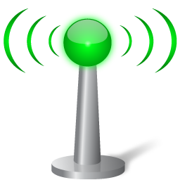 Signal, wave icon