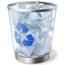 Recycle bin icon