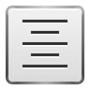 Center, format, justify icon