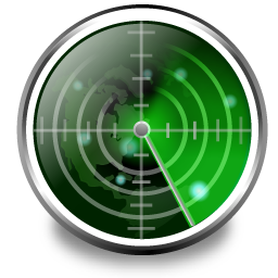 Nearby, radar, wifi icon