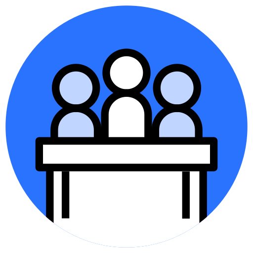 Jury, law, people, group, human, team icon