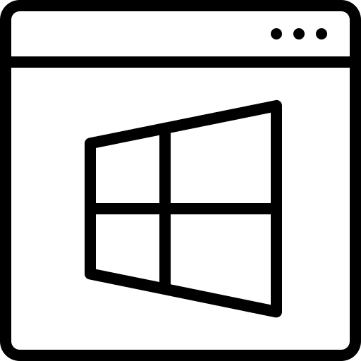 Logo, microsoft, window, windows, windows 10 icon