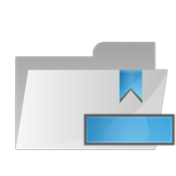 Folder, minus, remove icon