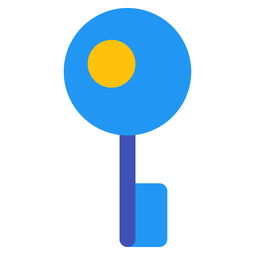 Guard, key, lock, protection, security icon
