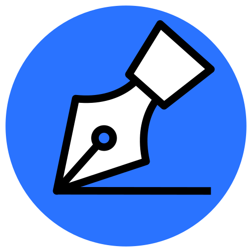 Contract, law, pen, writing, communication, interaction icon