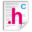 Chdr, text, x icon