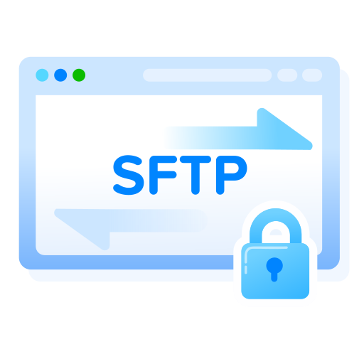 Browser, secure, sftp, window icon